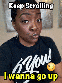 Smirk Keep Scrolling GIF