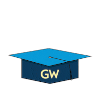 Gw Gwcommencement Sticker by George Washington University