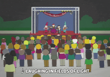 crowd singing GIF by South Park 