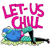 fish wink Sticker by Bare Tree Media