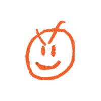 Happy Face Sticker by boozebud