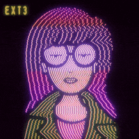 Polygon1993 art anime glitch 90s GIF