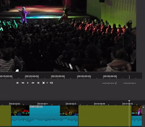 shotcut video editor preview defect freeze GIF