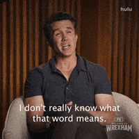 Ryan Reynolds Idk GIF by Welcome to Wrexham