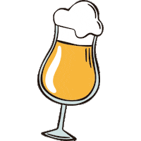 Beer Cerveza Sticker by Rite Rite