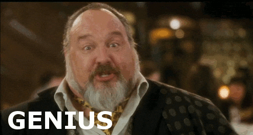 Excited Beard GIF