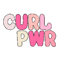 klavacurly girlpower curly curls curlygirl Sticker