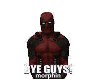 Bye Bye Goodbye Sticker by Morphin