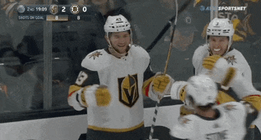 Happy Ice Hockey GIF by NHL