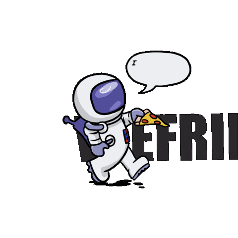 Hungry Pizza Sticker by VeeFriends