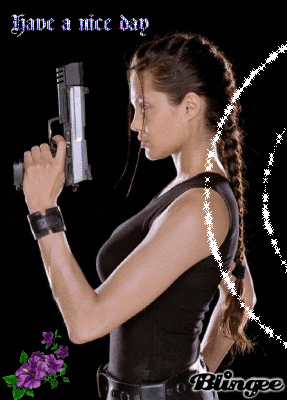 lara croft GIF