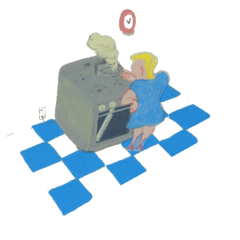 Cooking Sticker by cole montminy