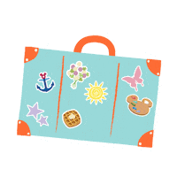 Friends Travel Sticker by Hong Kong Disneyland