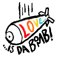 peteclayton vibes positive vibes positve pete clayton illustration Sticker