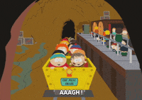 scared eric cartman GIF by South Park 