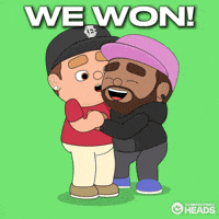 Happy Game Over GIF by OneFootball Heads