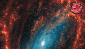 Burning James Webb GIF by ESA Webb Space Telescope