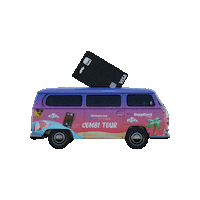 RappiCardbyitau van brutal combi rappicard Sticker