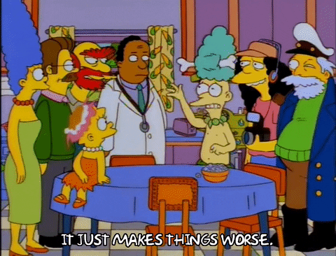 popping out marge simpson GIF