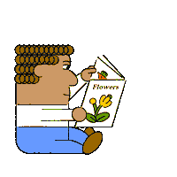 Animation Summer Sticker