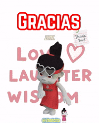 Gracias Muchasgracias GIF by Zhotcita