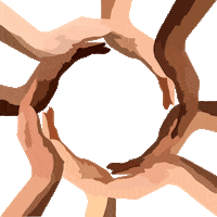Hands Diversity Sticker by Gruene Jugend Muenchen