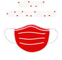 Christmas Mask Sticker