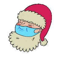 Santa Claus Christmas Sticker by Originals