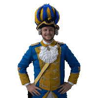 Gold Link Sticker by Bürgergarde Blau-Gold