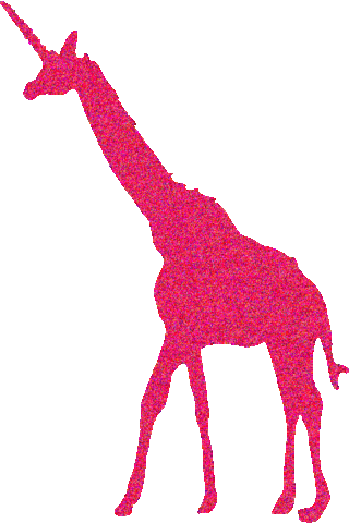 girafficorn shejumps Sticker by Unicorn Picnic