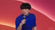 atsukocomedy comedy yeah hair flip the intruder GIF