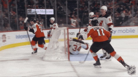 Happy Philadelphia Flyers GIF by NHL