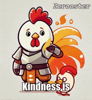 Rain Kindness GIF by Zorooster