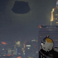 Bat Signal Night GIF