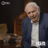 Sad David Attenborough GIF by PBS