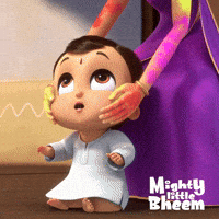 Happy Holi GIF by Chhota Bheem