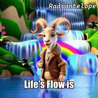 Rainbow Water GIF by Radiantelope