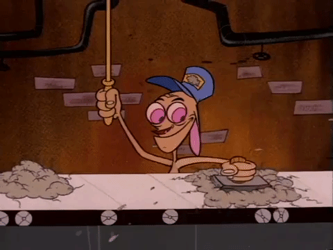 ren and stimpy nicksplat GIF
