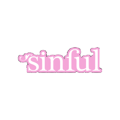 Logo Pink Sticker by sinful.global