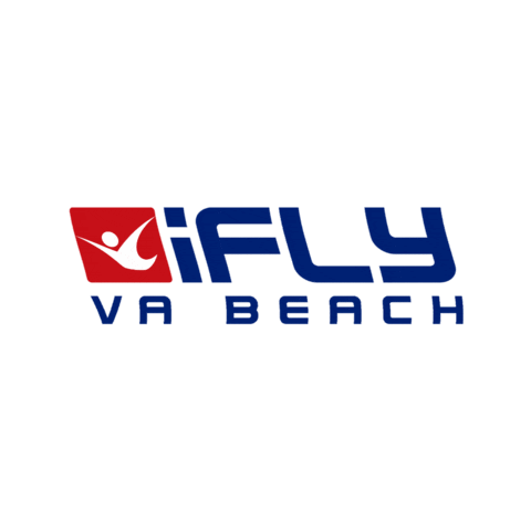 iFLYVaBeach skydiving ifly family fun indoor skydiving Sticker