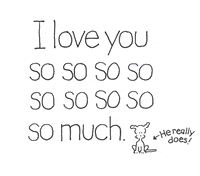 i love you GIF by Chippy the dog