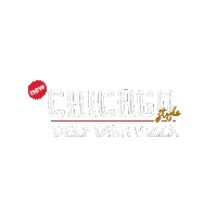 Pizza Deepdish Sticker by L'artigiano Greece