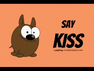 comics kiss GIF