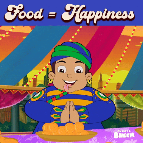 Navratri Dandiya GIF by Chhota Bheem