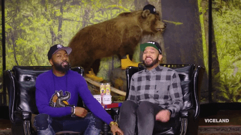 shout singing GIF by Desus & Mero
