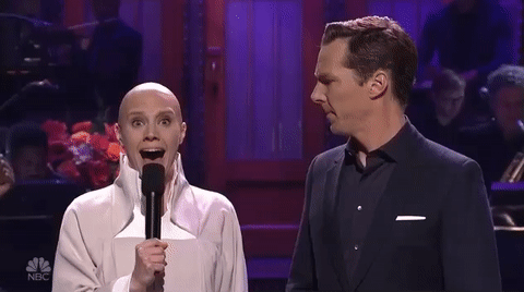 confused benedict cumberbatch GIF by Saturday Night Live