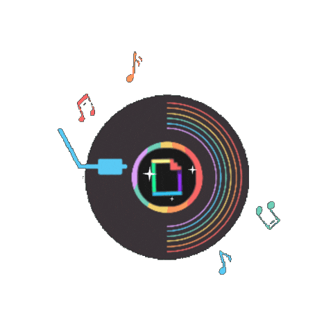Rainbow Song Sticker