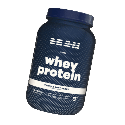 Whey Protein Sticker by BEAM