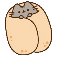 Happy Cat Sticker by Pusheen