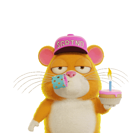 Happy Birthday Sticker by Grind